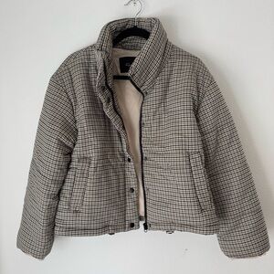 Rails Women’s Checkered puffer Jacket